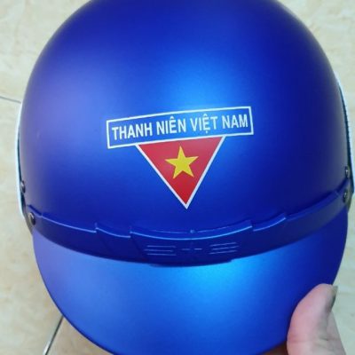 mũ bảo hiểm đoàn thanh niên